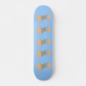 Hachage de lapin de l'oeuf Weird Skateboard (Devant)