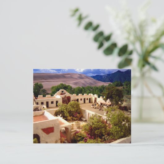 Hacienda - carte postale (Debout devant)