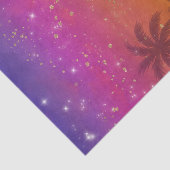 Hacienda Sunset Vibrant Kleurrijke Fiesta Tissuepapier (Detail)