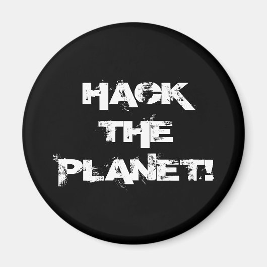 Hack de Planet magneet (Voorkant)