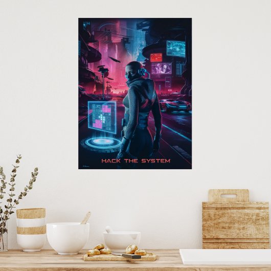 Hack het Systeem Poster (Keuken)