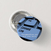 hack je wereld, promo button (Voorkant /achterkant)