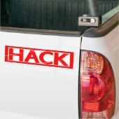 Hack Stamp Bumpersticker (Op Truck)