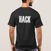 Hack T-shirt (Achterkant)