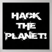 Hack the Planet poster (Devant)