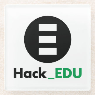 HackEDU Glass Onderzetter