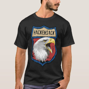 Hackensack Amerikaanse Indiaanse stam adelaar Inst T-shirt
