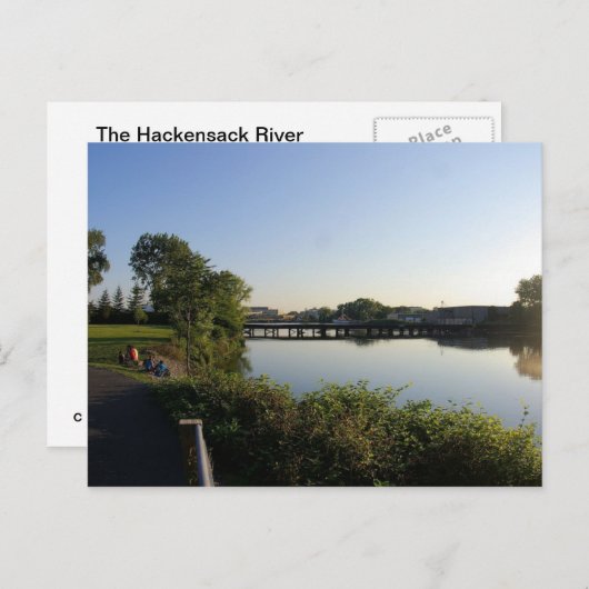Hackensack River from Olsen Park Briefkaart (Voorkant / Achterkant)