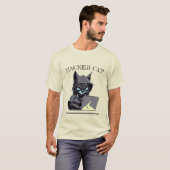 Hacker Cat T-shirt (Voorkant volledig)