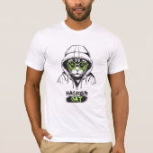 "Hacker Cat" T-shirt ontwerp (Voorkant)