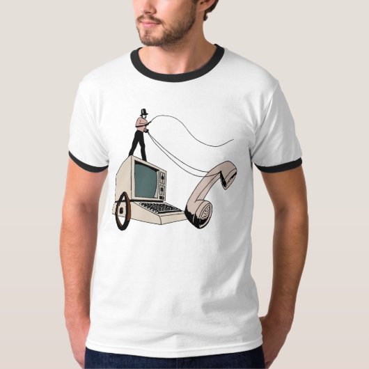 Hacker coachman t-shirt (Voorkant)
