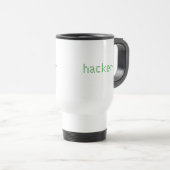 Hacker Coffee-Mok Reisbeker (Voorkant rechts)