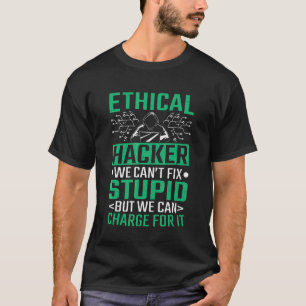Hacker Computer Code Ethische Hacker Cybersecurity T-shirt