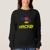 Hacker for a computer engineer trui (Voorkant)