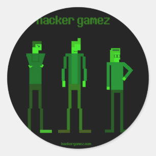 Hacker Gamez Logo Sticker
