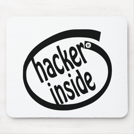 Hacker in muismat (Voorkant)