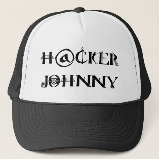 hacker johnny trucker pet (Voorkant)
