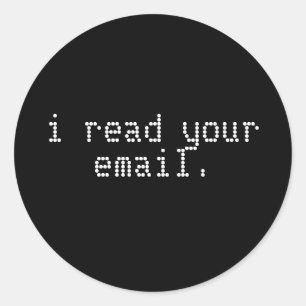 Hacker Laptop Sticker - E-mail