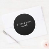 Hacker Laptop Sticker - E-mail (Envelop)