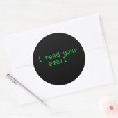 Hacker Laptop Sticker - E-mail (Envelop)