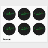 Hacker Laptop Sticker - E-mail (Vel)