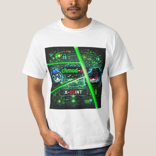 Hacker mood t-shirt (Voorkant)