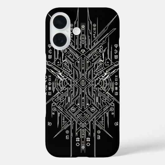 Hacker Phone Case-Mate iPhone Case (Achterkant)