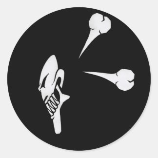 hacker ronde sticker