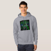 Hacker stemming hoodie (Voorkant volledig)