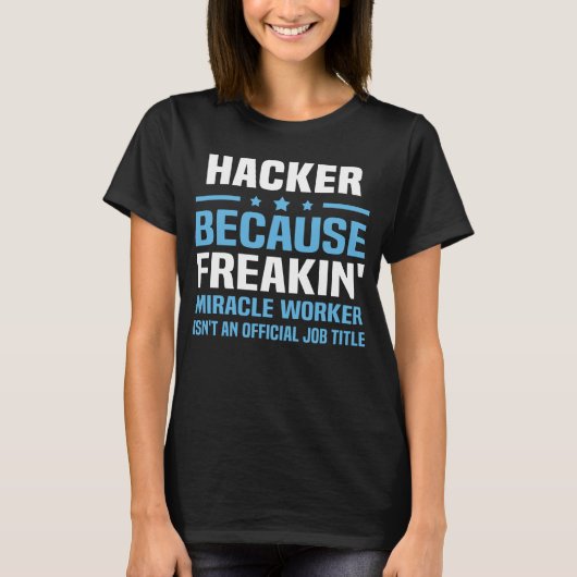 Hacker T-shirt (Voorkant)