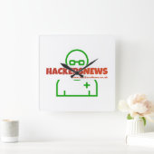 Hackers News Horloge Avec Notre Site (Maison)