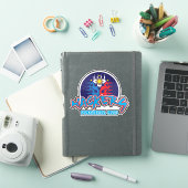 HACKERS Pickleball Club op maat gesneden vinyl Sti Sticker (iPad Cover)