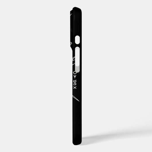 Hackertelefoon Case-Mate iPhone Case (Achterkant / Links)