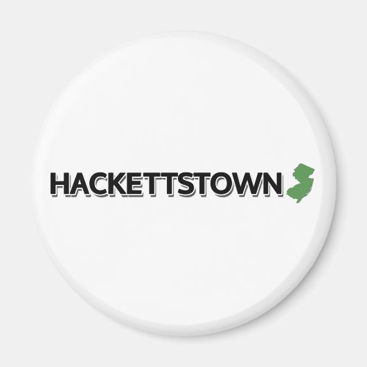 Hackettstown, New Jersey Magneet (Voorkant)
