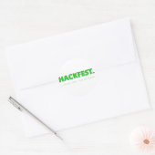 Hackfest Titel Scherm Sticker (Envelop)