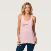 Hacking Girl - Hacking Tanktop (Volledige Voorkant)
