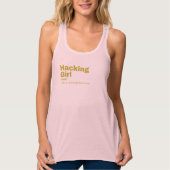 Hacking Girl - Hacking Tanktop (Voorkant)
