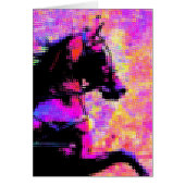 Hackney dans le harnais (Devant)