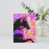 Hackney in Harness Briefkaart (Staand voorkant)