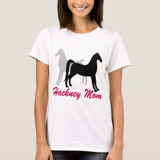 Hackney Pony mama T-shirt (Voorkant)