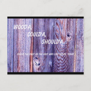 Had Briefkaart kunnen hebben   Hout