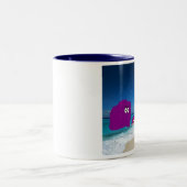 "Had die Calamari niet moeten hebben gehad..." Tweekleurige Koffiemok (Center)