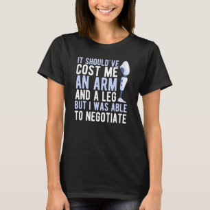 Had een arm en een been moeten betalen waarover ik t-shirt