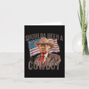 Had een cowboy Trump 2024 moeten zijn 4 juli U Kaart