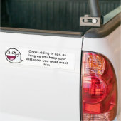 Had een vriend die zich aftrok bumpersticker (Op Truck)
