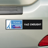 Had je genoeg? Secede. Bumpersticker (Op auto)