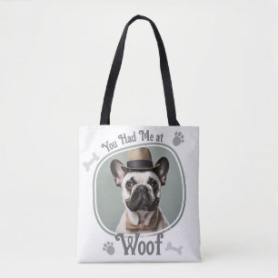 Had me bij Woof Pet Dog Foto Draagtas