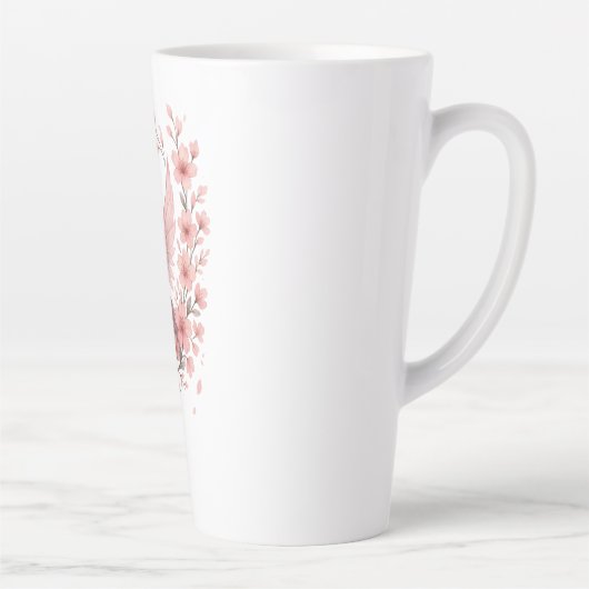 Hada Rosa con Flores de Sakura Latte Mok (Rechts)