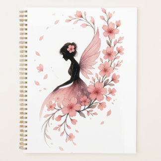 Hada Rosa con Flores de Sakura Planner