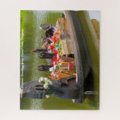 Hadad Lake Virginia.Kerstgroetings Legpuzzel (Verticaal)